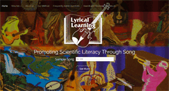 Desktop Screenshot of lyricallearning.com